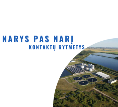 Narys pas narį kontaktų rytmetys -„Šiaulių vandenys“ nuotekų valykloje