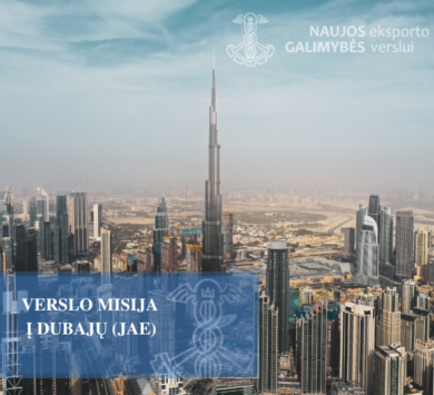 Verslo misija į Dubajų (JAE)