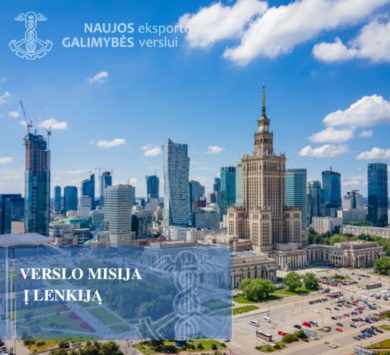 VERSLO MISIJA Į LENKIJOS RESPUBLIKĄ