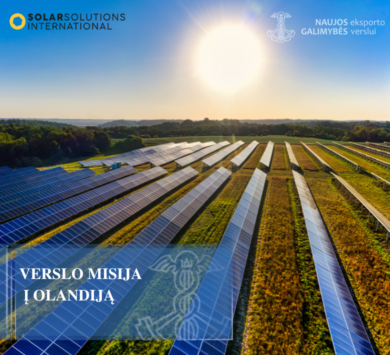 VERSLO MISIJA Į OLANDIJĄ