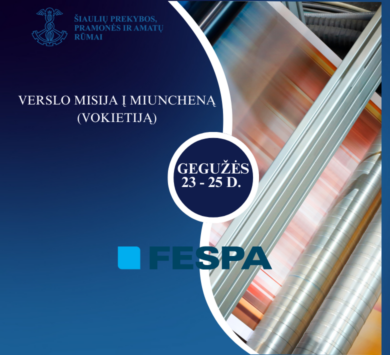 VERSLO MISIJA Į MIUNCHENĄ (VOKIETIJĄ)