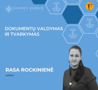 DOKUMENTŲ VALDYMAS IR TVARKYMAS