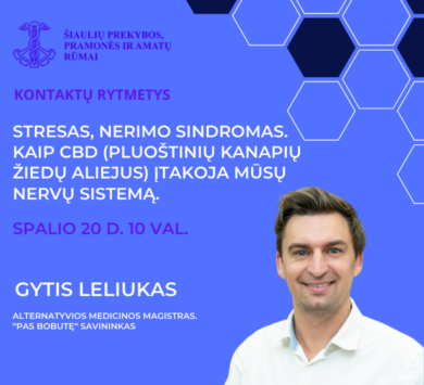 KONTAKTŲ RYTMETYS