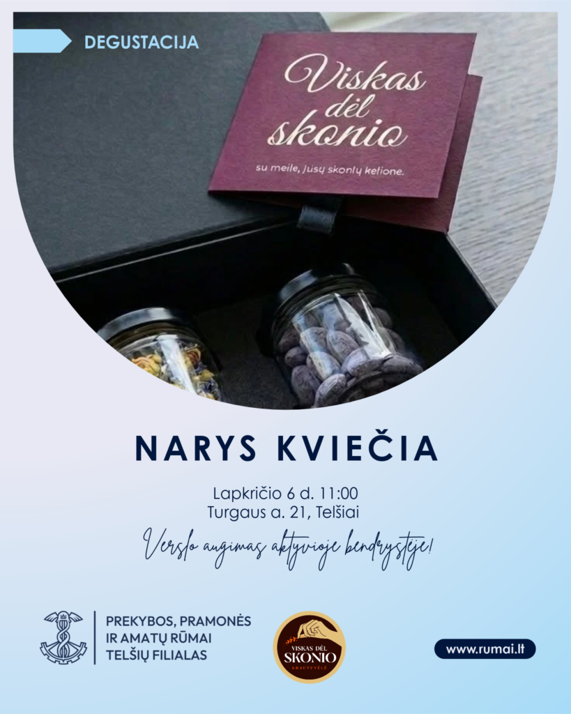Rūmų narių bendruomenės susitikimas pas narį UAB „Evarestas“