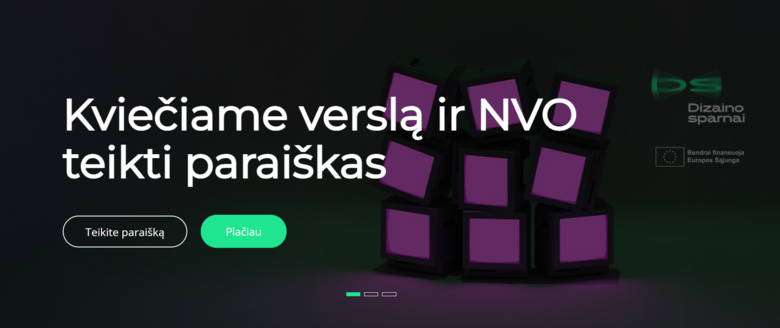 „Dizaino sparnai“ kviečia teikti paraiškas