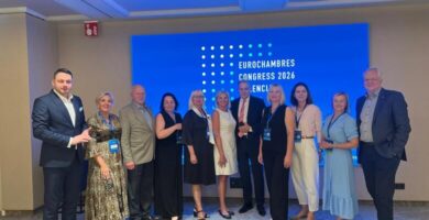 Šiaulių prekybos, pramonės ir amatų rūmų atstovai dalyvavo EUROCHAMBRES kongrese