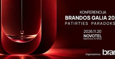 Konferencija „Brandos galia. Patirties paradoksas“ – speciali nuolaida bilietams ŠPPAR nariams